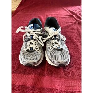 New Balance 480 Silver Blue Black Mesh Running Shoes Mens Sneakers M480SB2